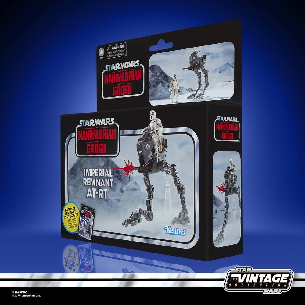 Hasbro Star Wars The Mandalorian & Grogu Imperial Remnant AT-RT Vintage Fahrzeug