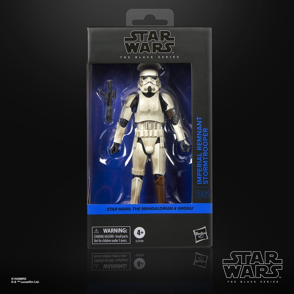 Hasbro Star Wars The Mandalorian Grogu Imperial Remnant Stormtrooper Black Series Actionfigur