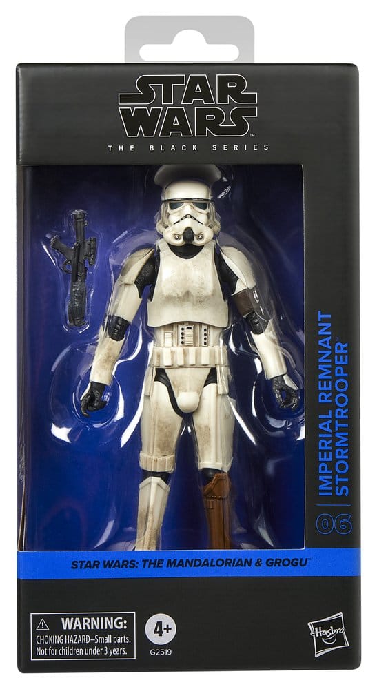 Hasbro Star Wars The Mandalorian Grogu Imperial Remnant Stormtrooper Black Series Actionfigur