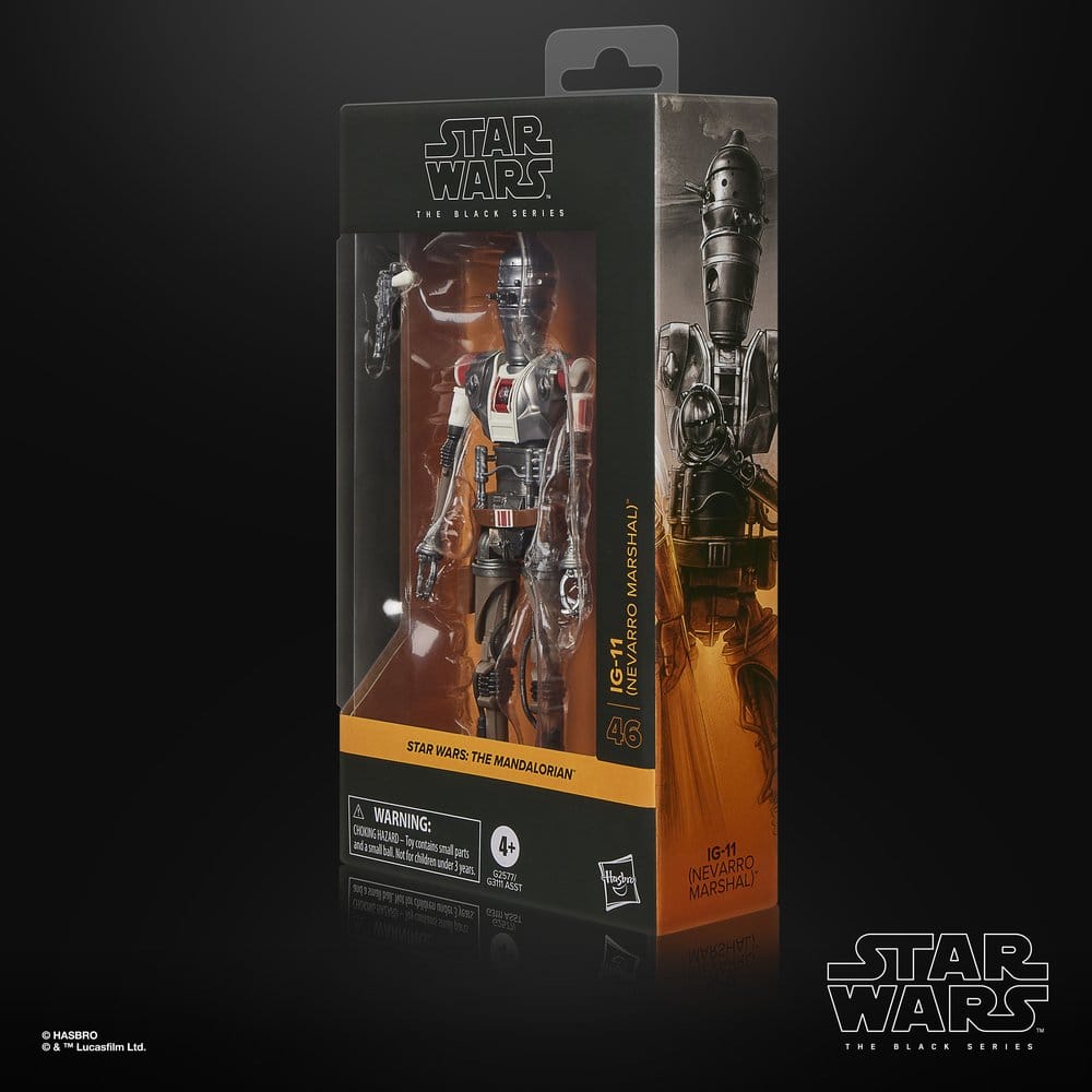 Hasbro Star Wars The Mandalorian IG-11 Nevarro Marshal Black Series Actionfigur