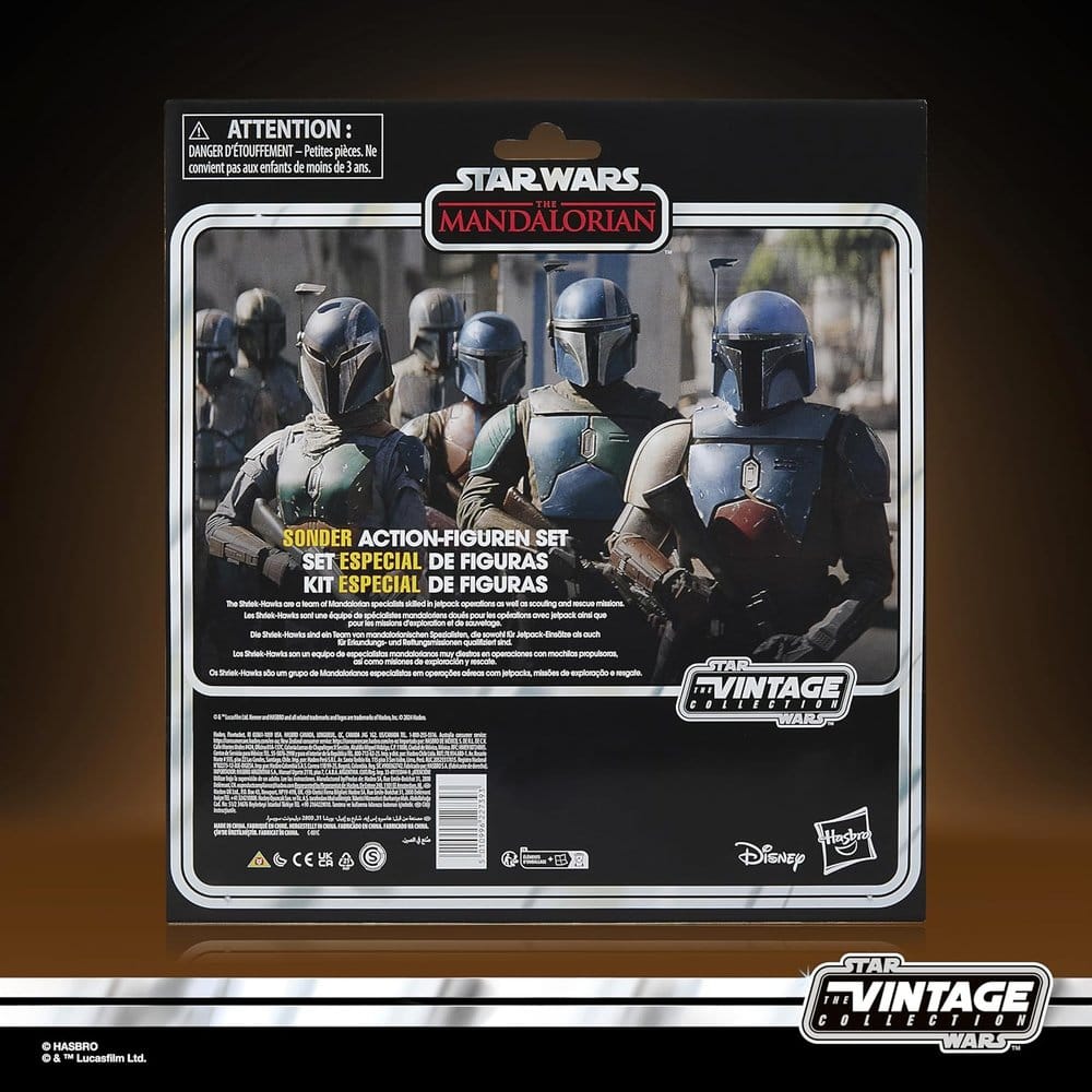 Hasbro Star Wars The Mandalorian Shriek-Hawk Vintage Collection 4er-Pack Actionfiguren