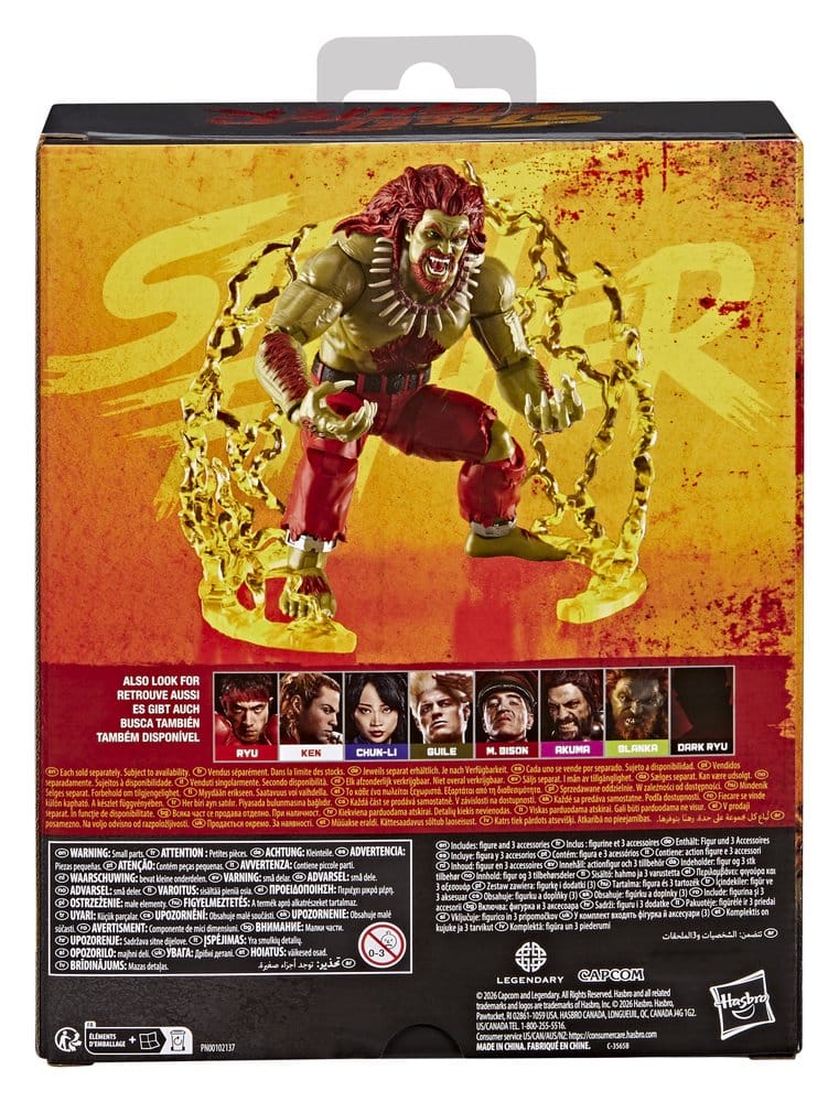 Hasbro Street Fighter Blanka Actionfigur