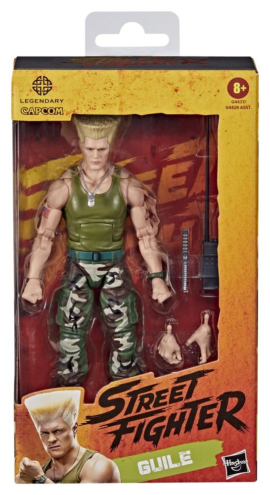 Hasbro Street Fighter Guile Actionfigur