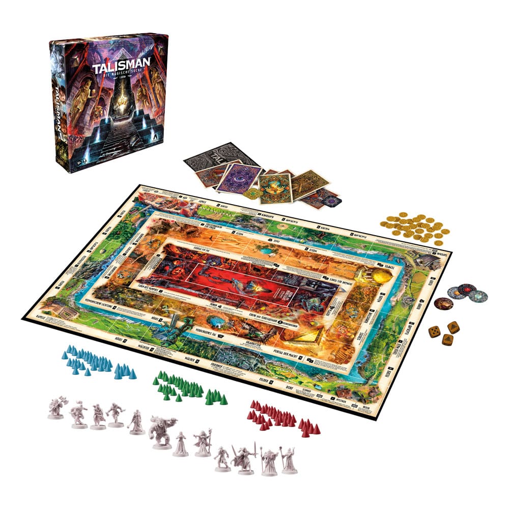 Hasbro Talisman Die Magische Suche 5. Edition Deutsche Version Brettspiel