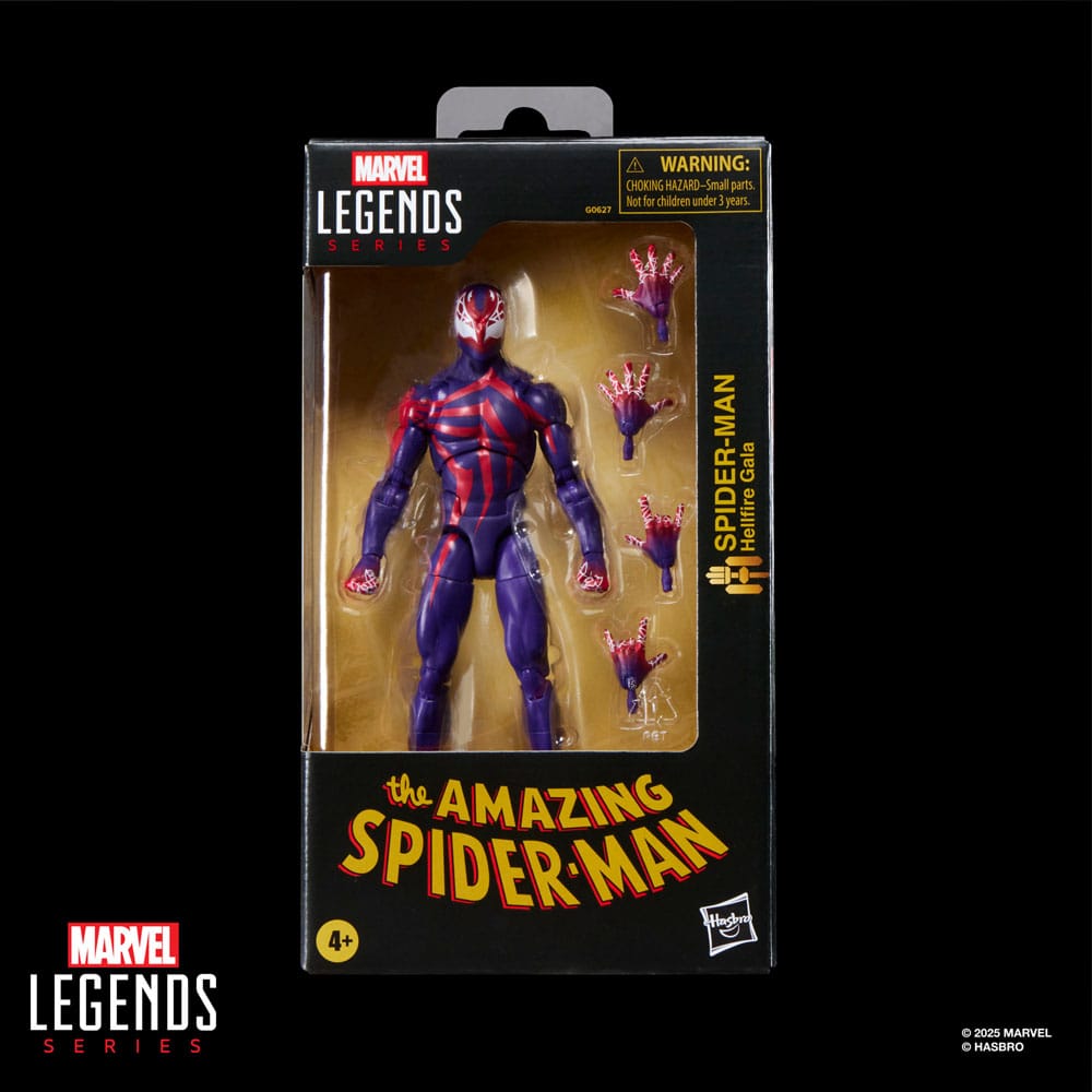 Hasbro The Amazing Spider-Man Spider-Man Hellfire Gala Marvel Legends Actionfigur