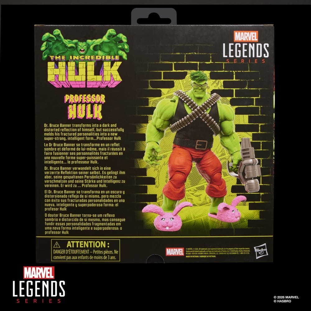 Hasbro The Incredible Hulk Marvel Legends Professor Hulk Actionfigur