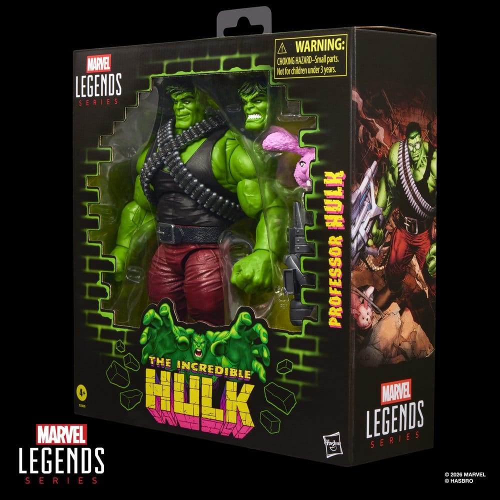 Hasbro The Incredible Hulk Marvel Legends Professor Hulk Actionfigur