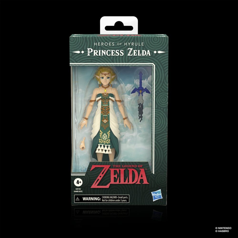 Hasbro The Legend of Zelda Tears of the Kingdom Heroes of Hyrule Princess Zelda Actionfigur