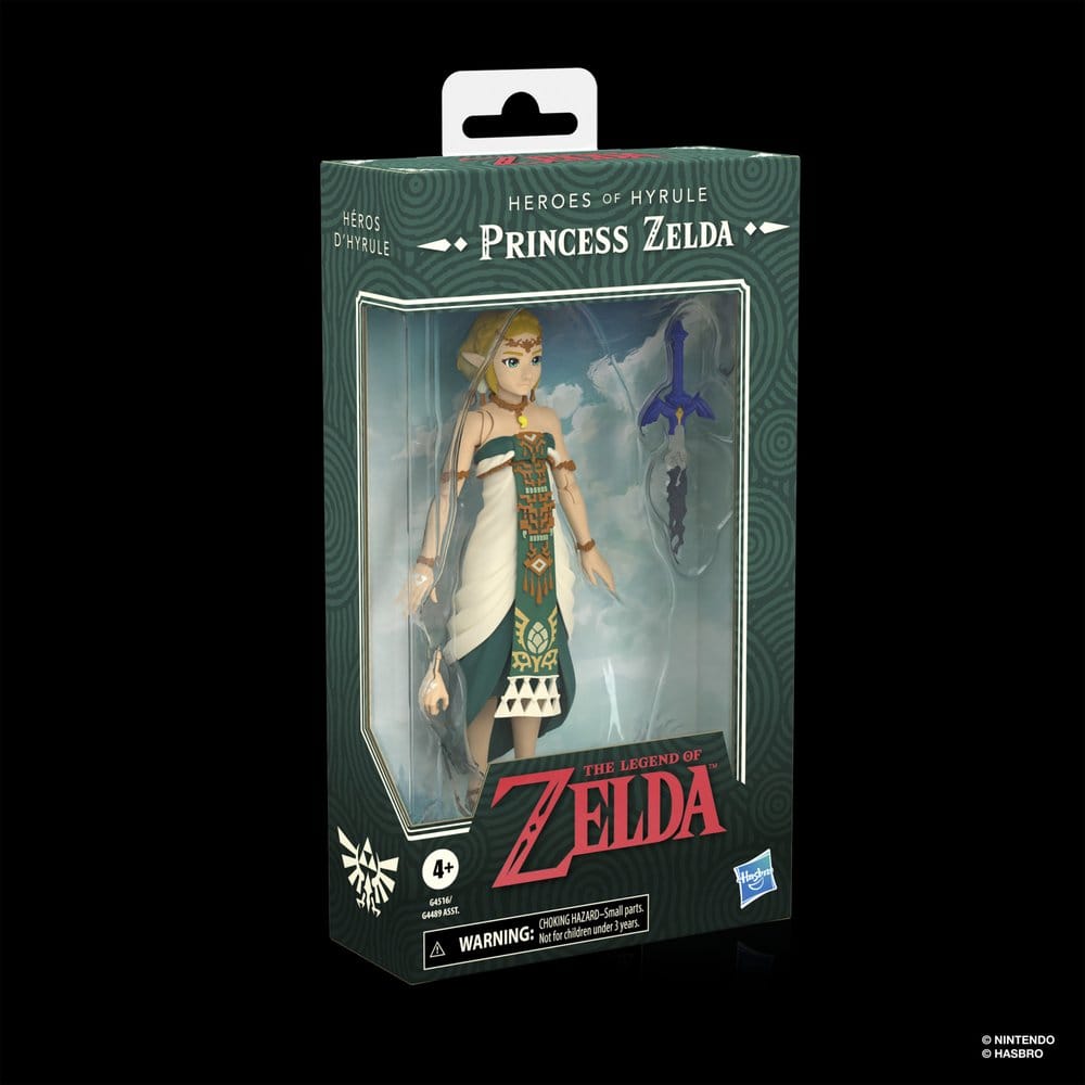 Hasbro The Legend of Zelda Tears of the Kingdom Heroes of Hyrule Princess Zelda Actionfigur
