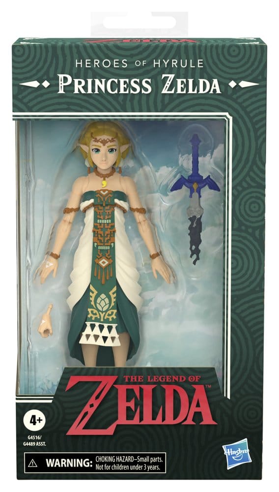 Hasbro The Legend of Zelda Tears of the Kingdom Heroes of Hyrule Princess Zelda Actionfigur