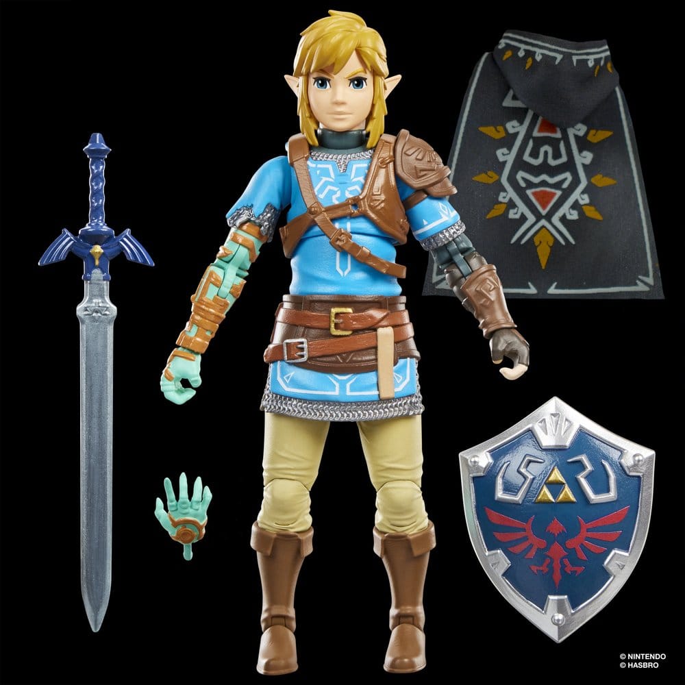 Hasbro The Legend of Zelda Tears of the Kingdom Heroes of Hyrule Link Actionfigur