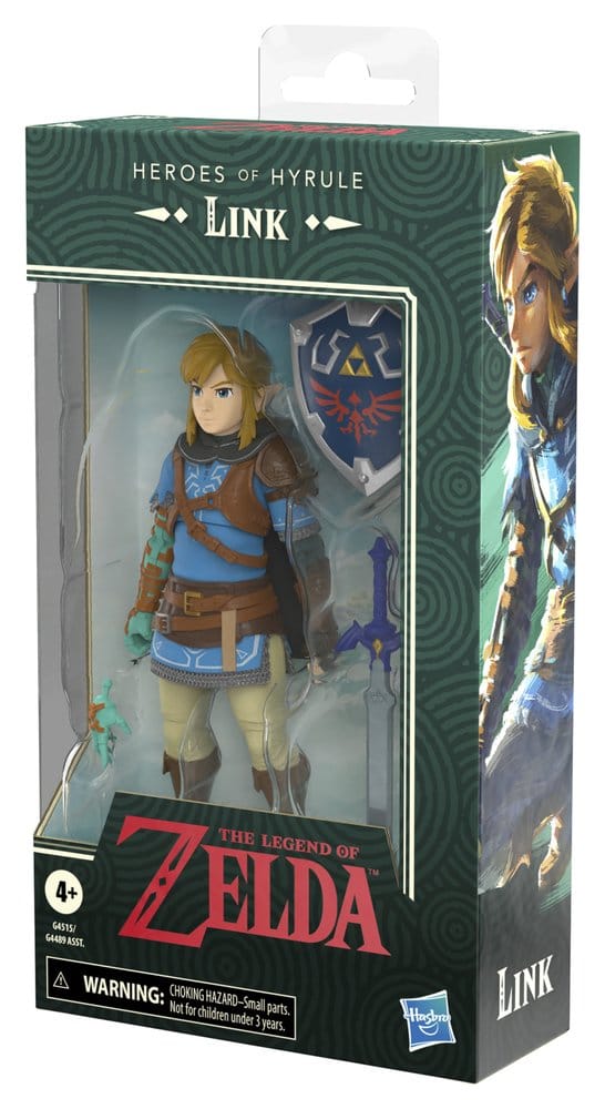 Hasbro The Legend of Zelda Tears of the Kingdom Heroes of Hyrule Link Actionfigur