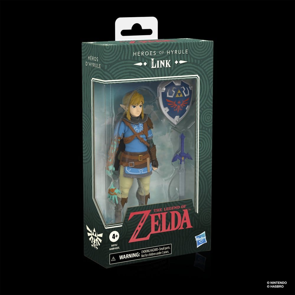 Hasbro The Legend of Zelda Tears of the Kingdom Heroes of Hyrule Link Actionfigur