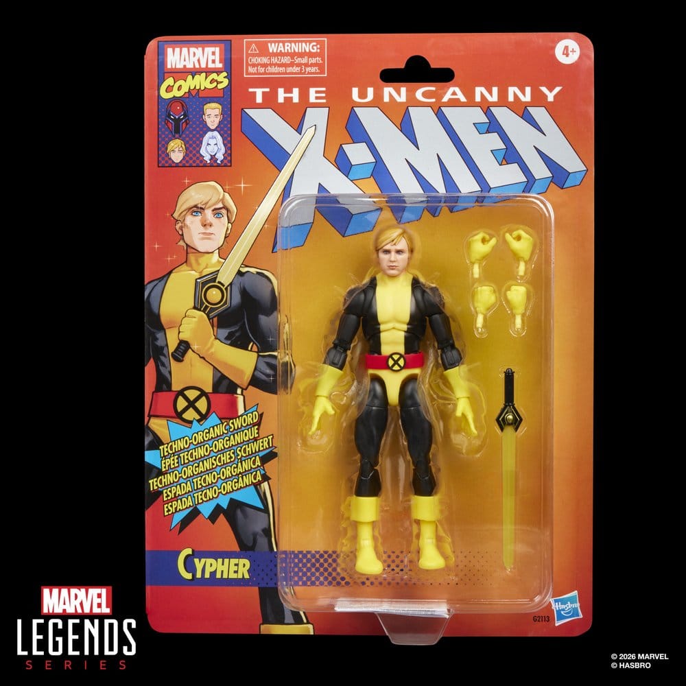 Hasbro The Uncanny X-Men Cypher Marvel Legends Actionfigur