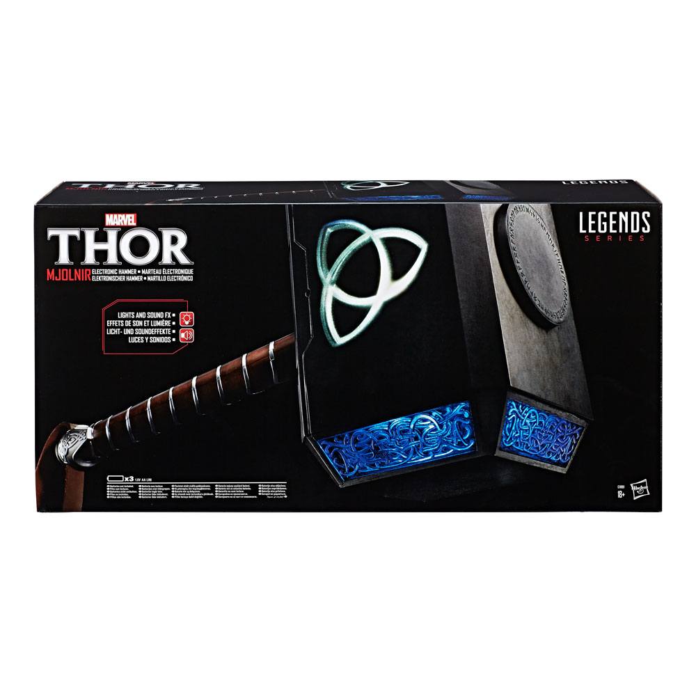 Hasbro Thor Marvel Legends Mjolnir Elektronischer Hammer