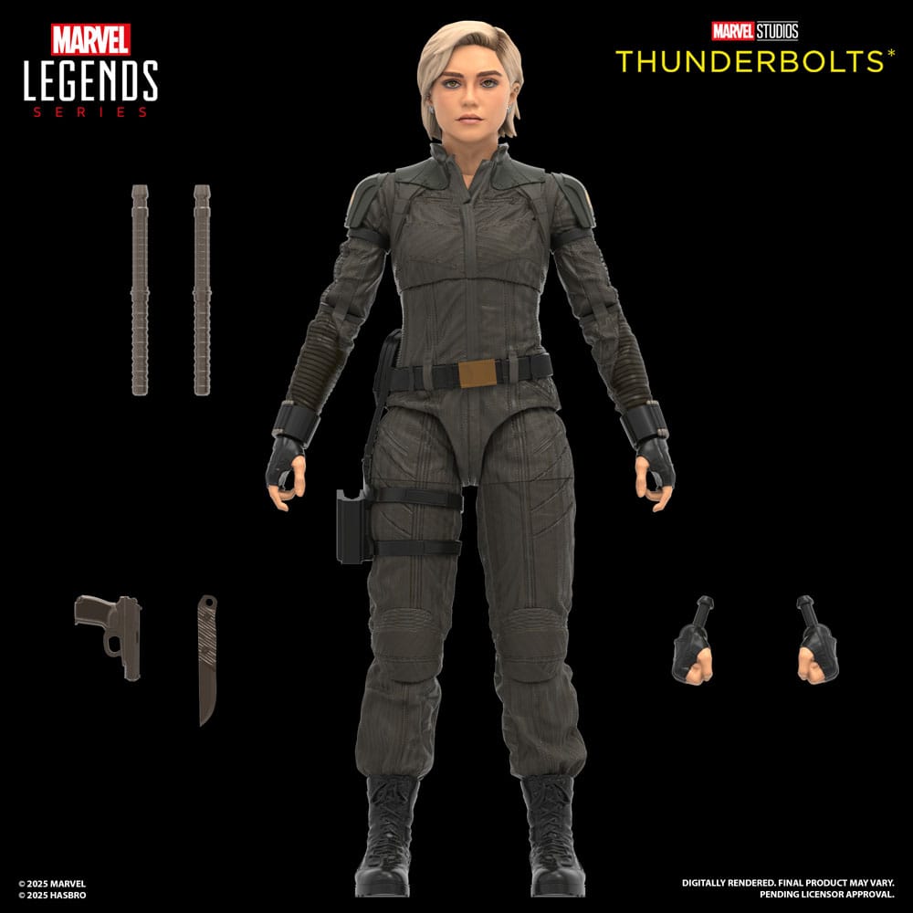 Hasbro Thunderbolts 2er-Pack Yelena Belova & Red Guardian Marvel Legends Actionfiguren