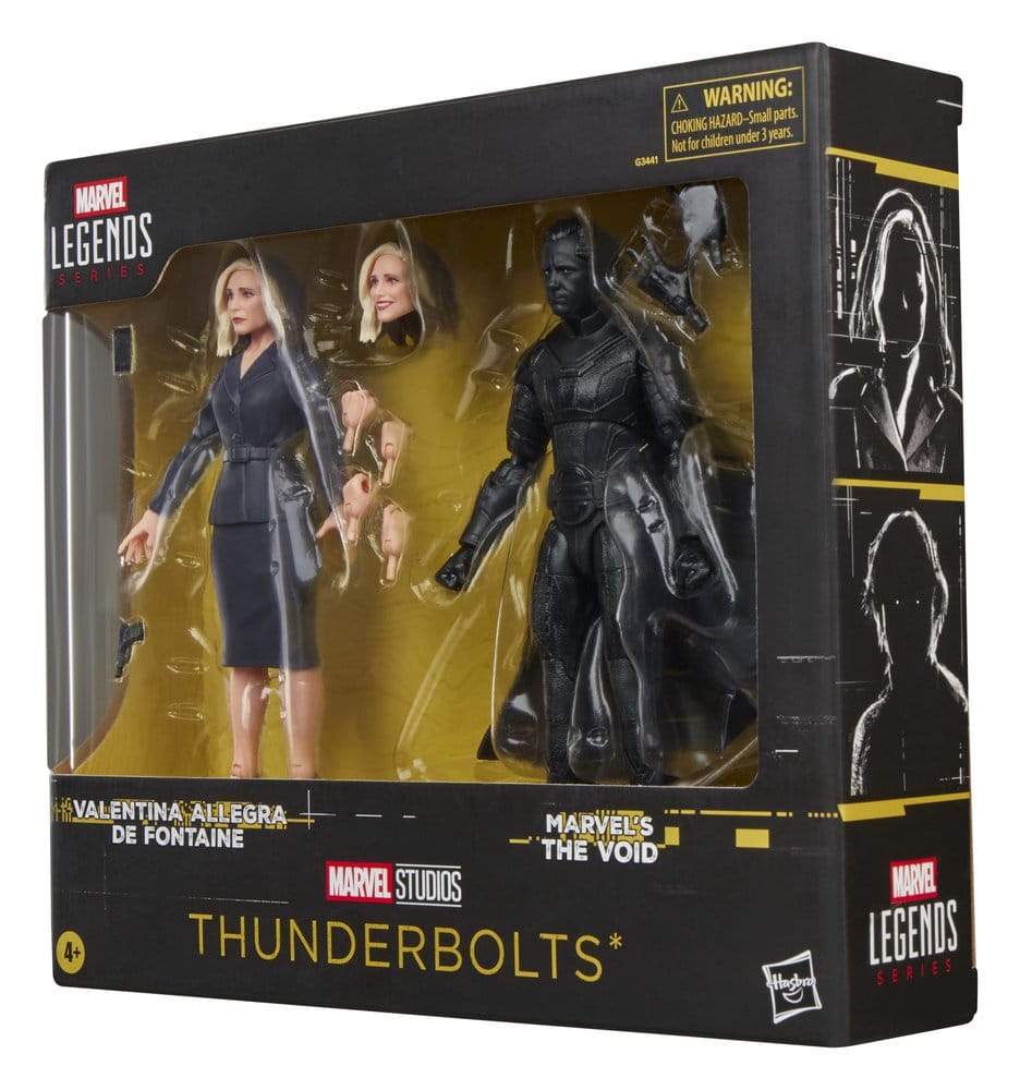Hasbro Thunderbolts Marvel Legends Valentina Allegra de Fontaine The Void 2er-Pack Actionfiguren
