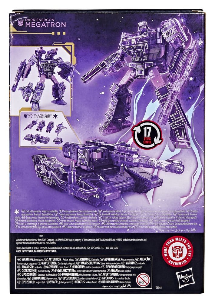 Hasbro Transformers Age of the Primes Dark Energon Megatron Voyager Class Actionfigur