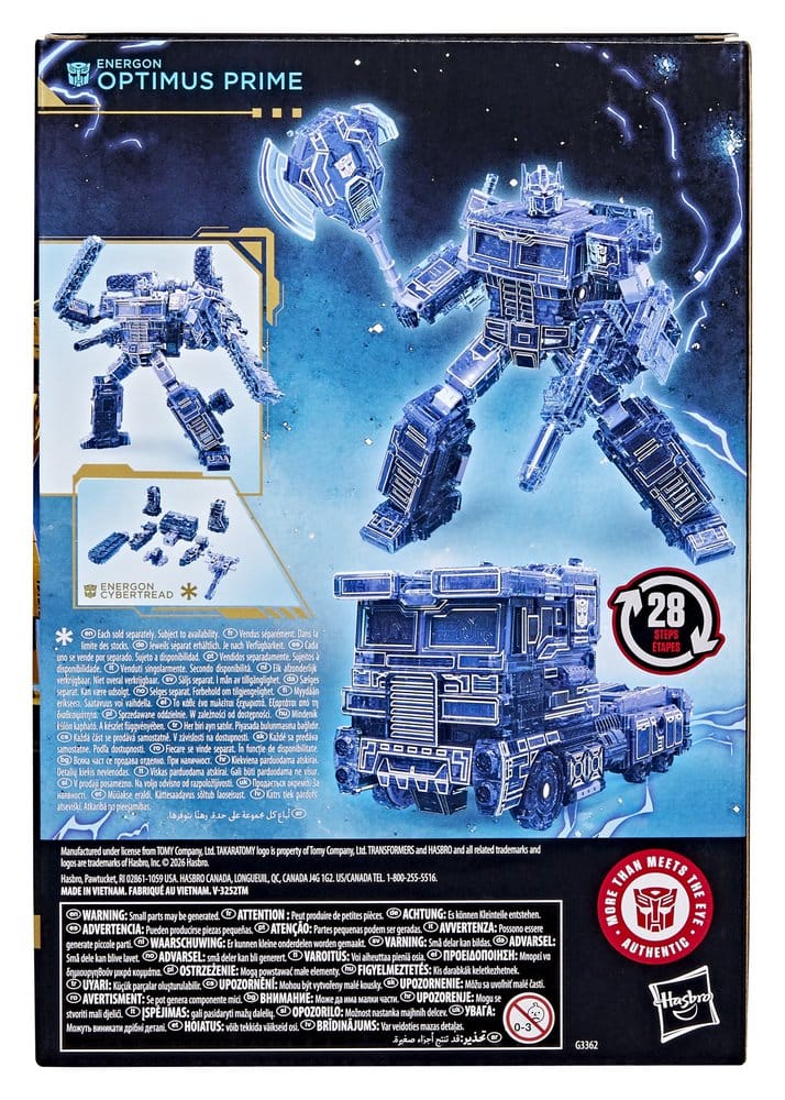 Hasbro Transformers Age of the Primes Energon Optimus Prime Voyager Class Actionfigur