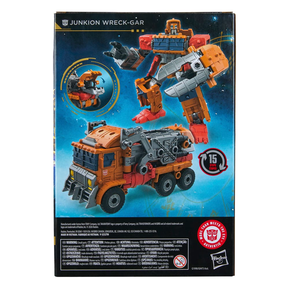 Hasbro Transformers Age of the Primes Junkion Wreck-Gar Voyager Class Actionfigur