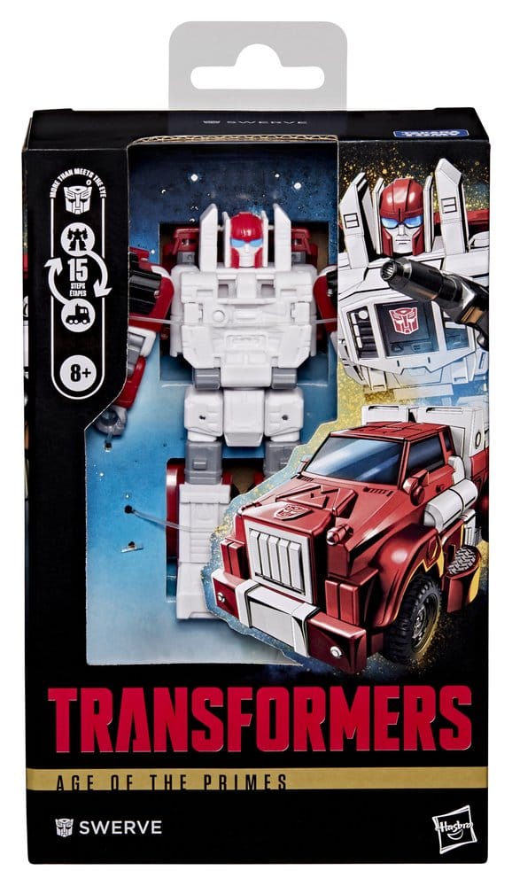 Hasbro Transformers Age of the Primes Swerve Deluxe Class Actionfigur
