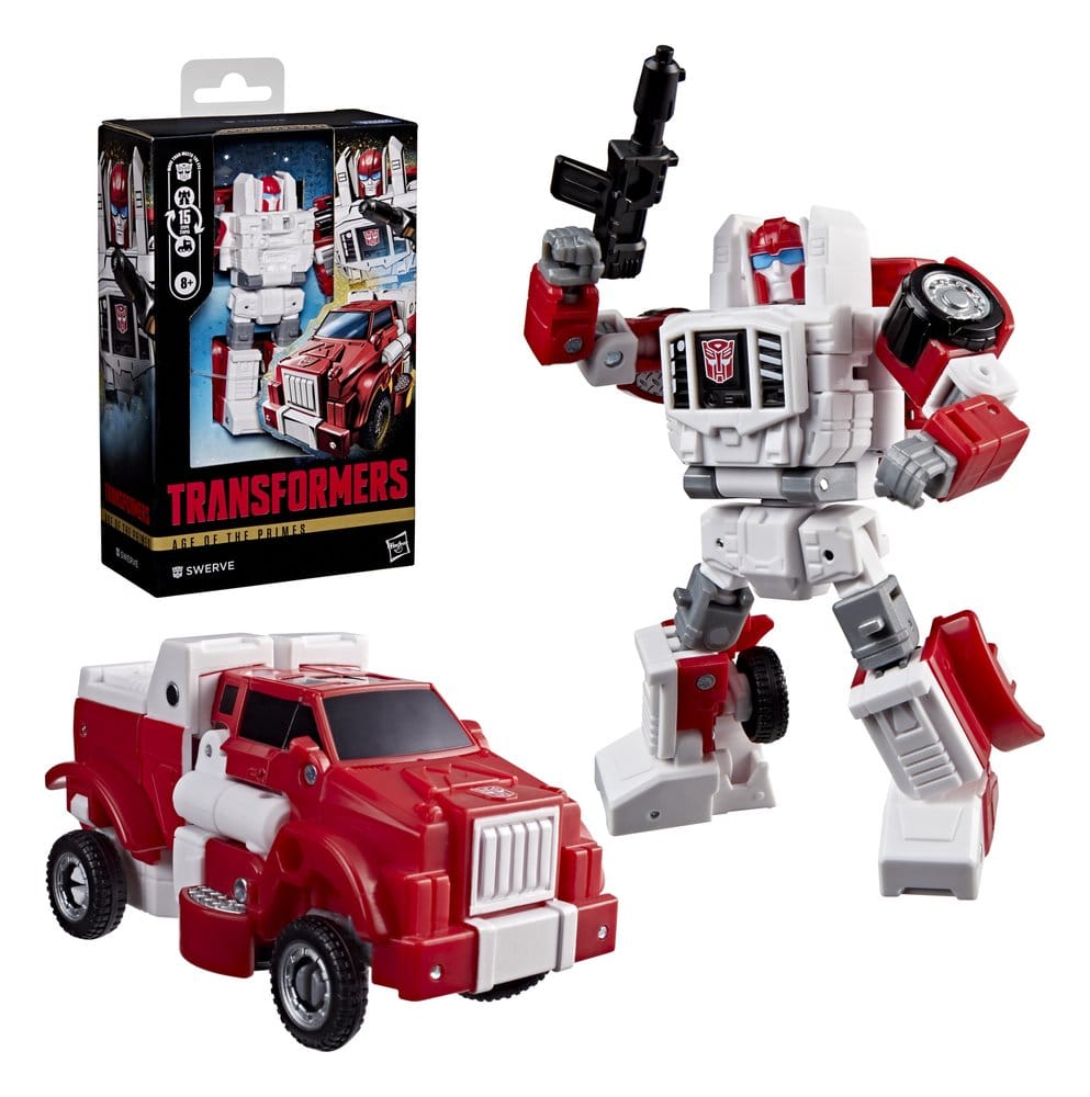 Hasbro Transformers Age of the Primes Swerve Deluxe Class Actionfigur