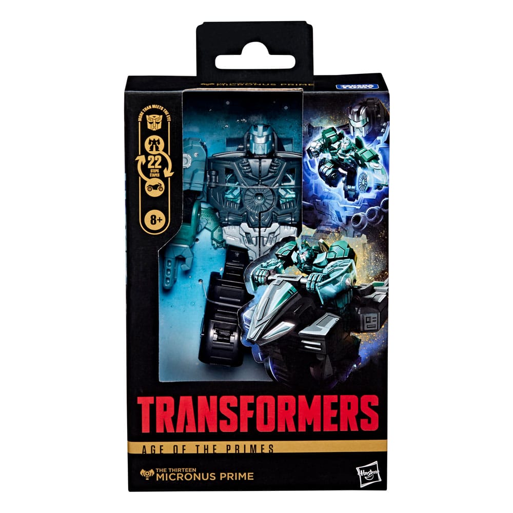Hasbro Transformers Age of the Primes The Thirteen Micronus Prime Deluxe Class Actionfigur