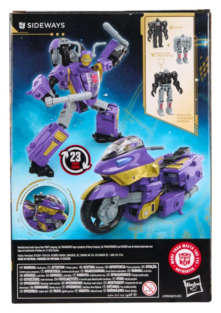 Hasbro Transformers Age of the Primes Voyager Class Sideways Actionfigur