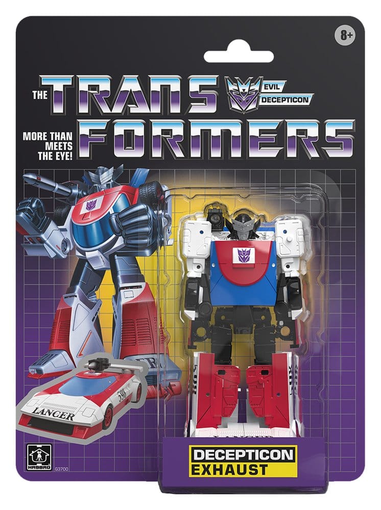 Hasbro Transformers Decepticon Exhaust Retro G1 Actionfigur