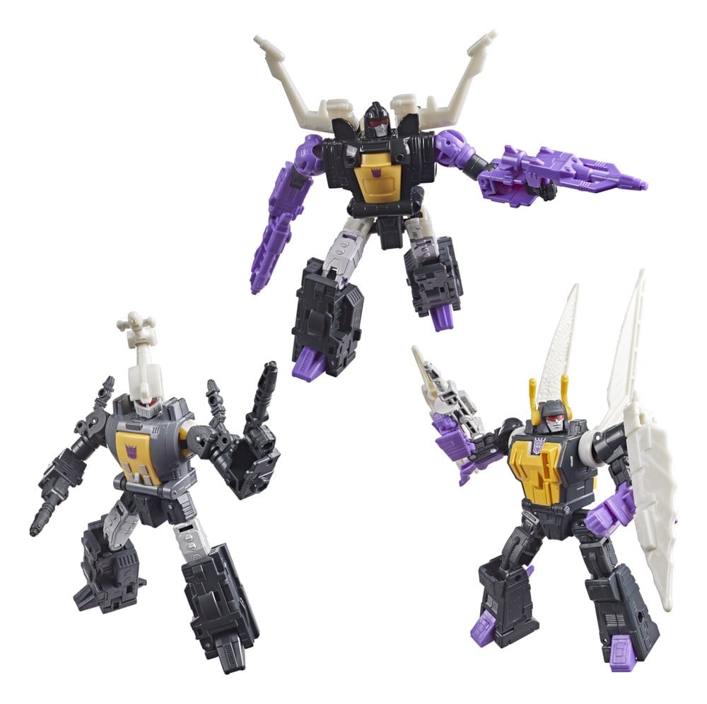 Hasbro Transformers Der Kampf Um Cybertron Insecticon Bombshell Shrapnel & Kickback Studio Series Deluxe Class 3er-Pack