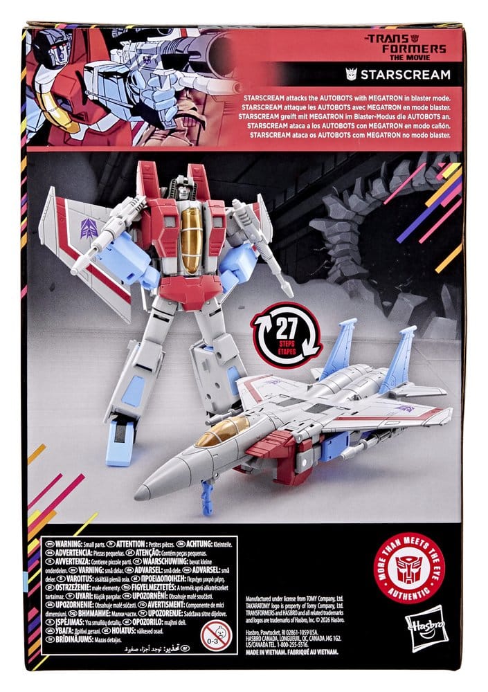 Hasbro Transformers Der Kampf um Cybertron Starscream Studio Series Voyager Class Actionfigur