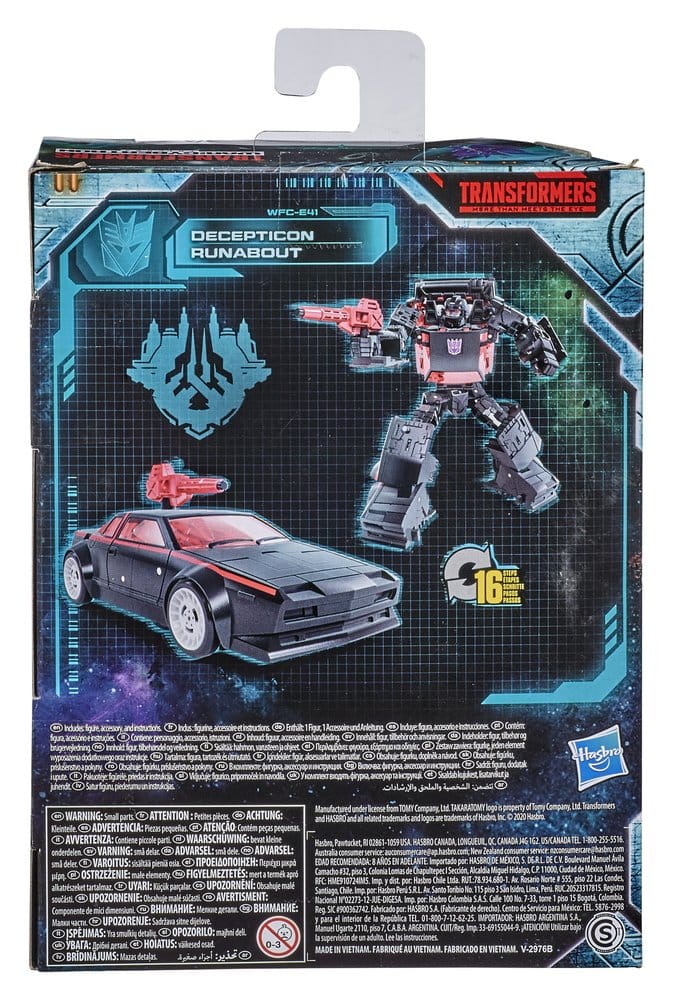 Hasbro Transformers Generations War for Cybertron Earthrise Decepticon Runabout WFC-E41 Deluxe Class Actionfigur
