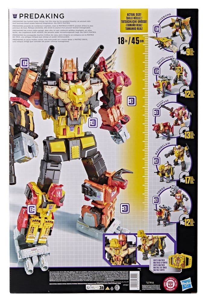 Hasbro Transformers Power Of The Primes Predaking Combiner Actionfigur