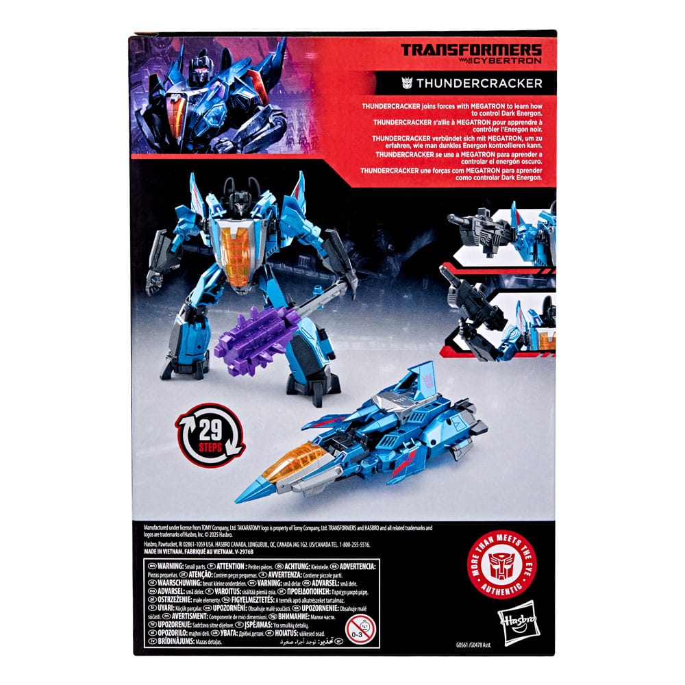 Hasbro Transformers War For Cybertron Studio Series Thundercracker Voyager Class Actionfigur