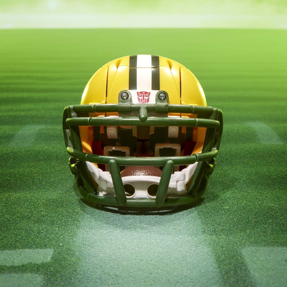 Hasbro Transformers X NFL Green Bay Packers Tundra Prime Actionfigur
