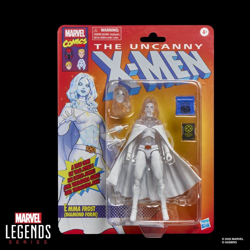 Hasbro Uncanny X-Men Emma Frost Diamond Form Marvel Legends Actionfigur