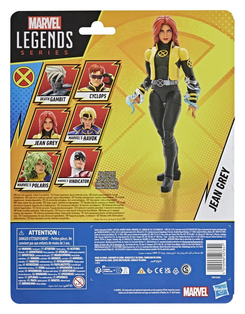 Hasbro X-Men '97 Jean Grey Marvel Legends Actionfigur