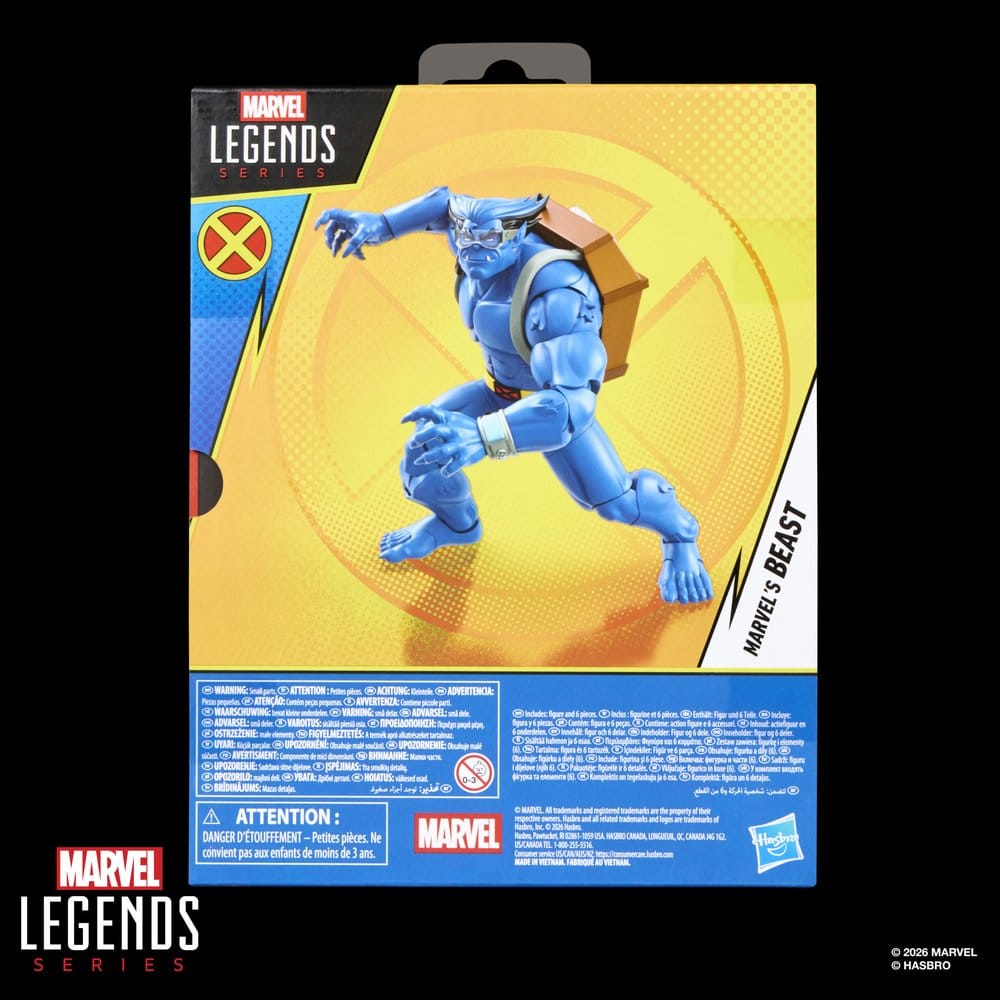 Hasbro X-Men ’97 Marvel Marvel’s Beast Legends Actionfigur