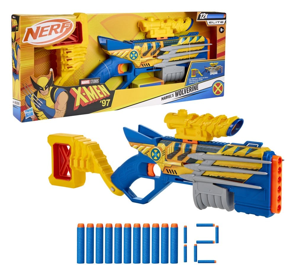 Hasbro X-Men '97 NERF Dart-Blaster Marvel's Wolverine
