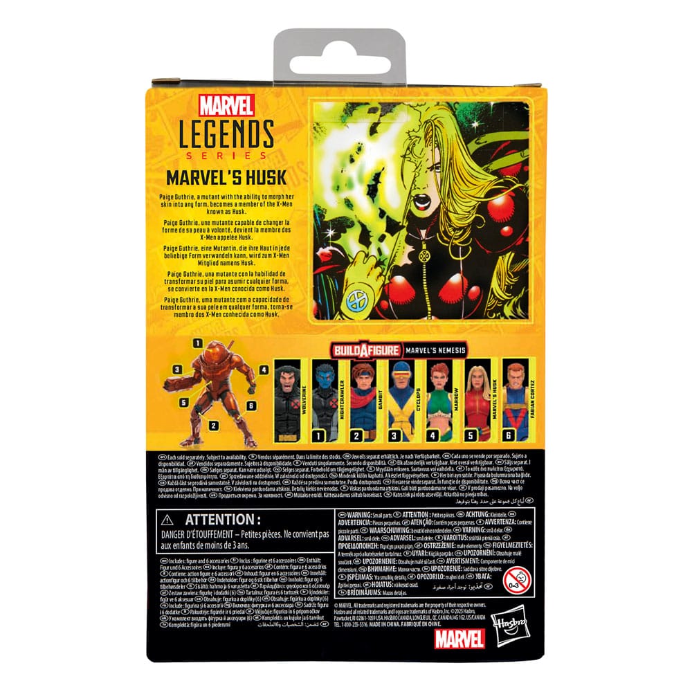 Hasbro X-Men Marvel Legends Marvel’s Husk BAF Marvel’s Nemesis Actionfigur