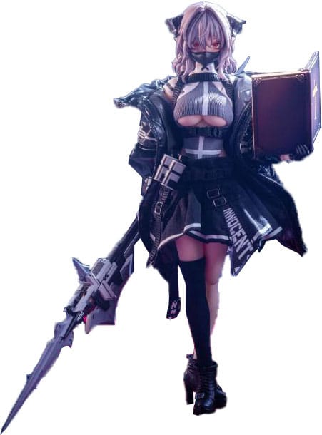 Hasuki Succubus Sister Friede Pocket Art PA009 Normal Edition 1/12 Actionfigur