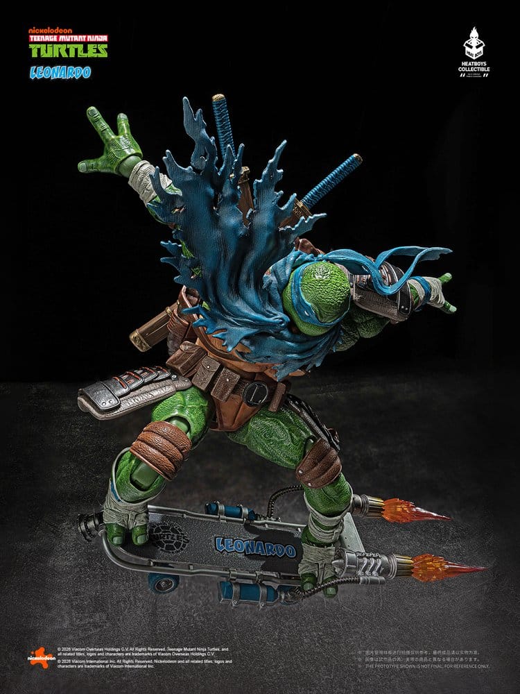 Heat Boys Teenage Mutant Ninja Turtles Leonardo Deluxe Version Actionfigur