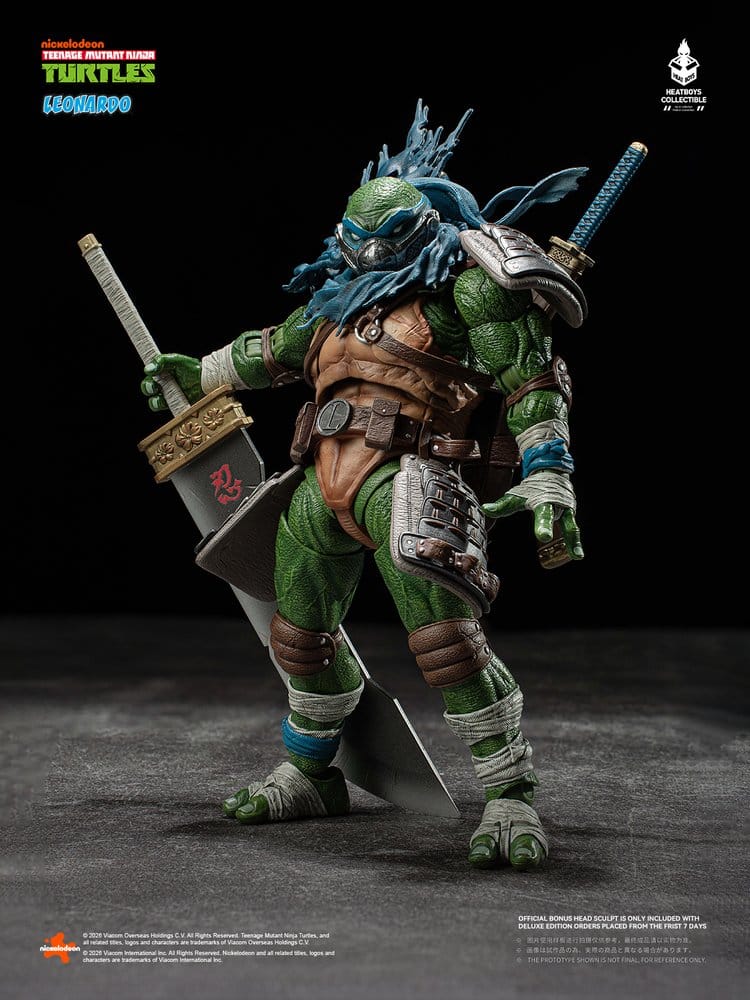 Heat Boys Teenage Mutant Ninja Turtles Leonardo Deluxe Version Actionfigur