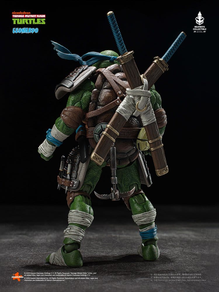 Heat Boys Teenage Mutant Ninja Turtles Leonardo Deluxe Version Actionfigur