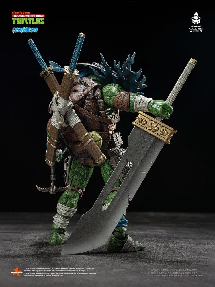 Heat Boys Teenage Mutant Ninja Turtles Leonardo Deluxe Version Actionfigur