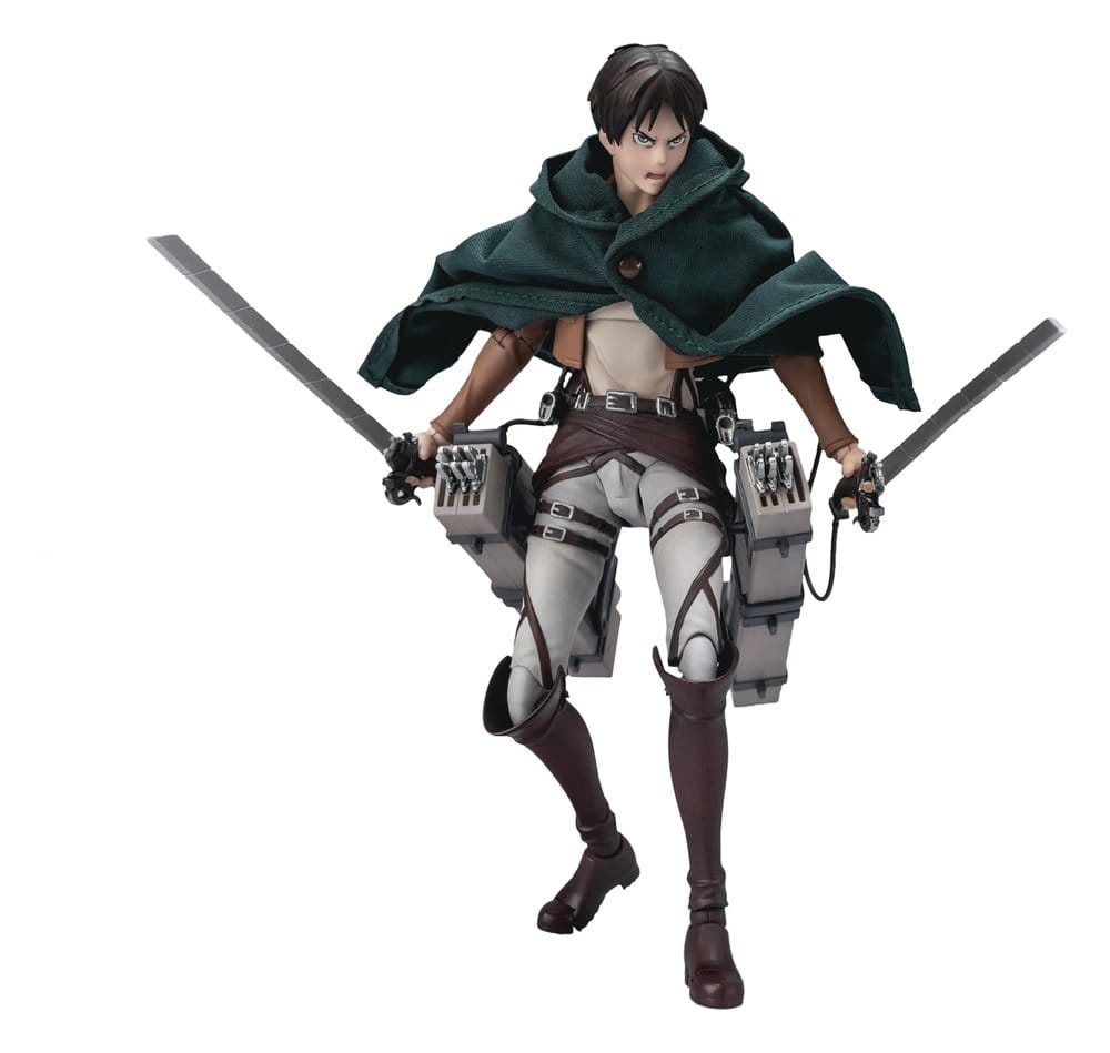 Hiya Toys Attack on Titan Eren Yeager Exquisite Basic Series 1/12 Actionfigur