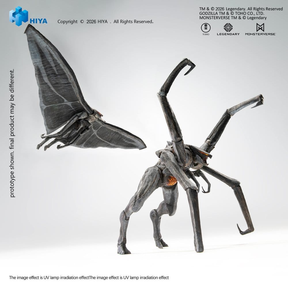 Hiya Toys Godzilla (2014) Exquisite Basic Male & Female Muto Set Actionfiguren