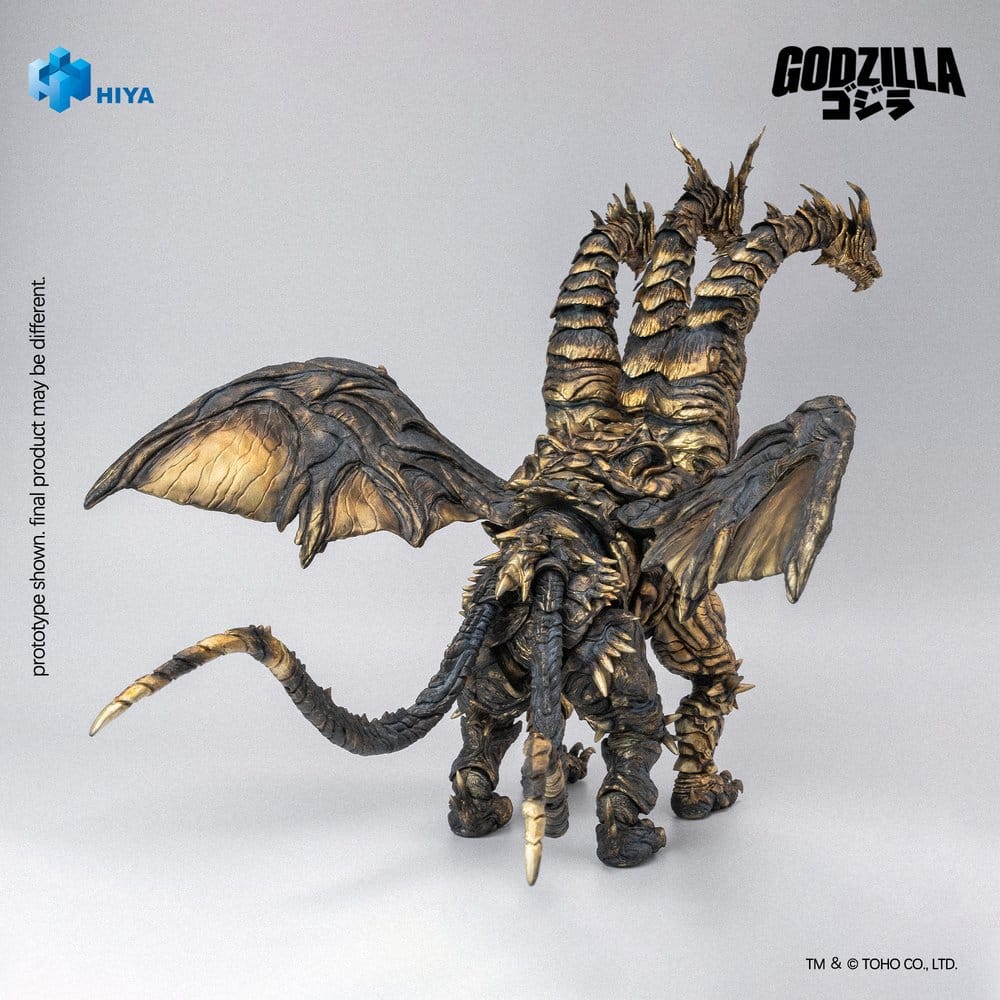 Hiya Toys Godzilla Final Wars (2004) Keizer Ghidorah Exquisite Basic Series Actionfigur