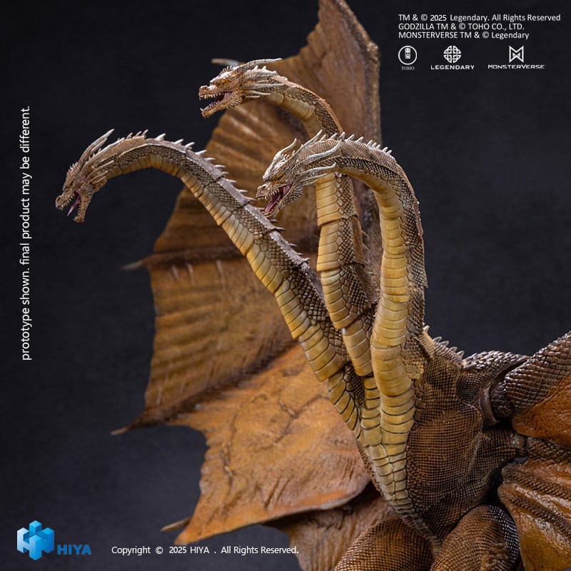 Hiya Toys Godzilla King of the Monsters 2019 King Ghidorah 2.0 Exquisite Basic Actionfigur