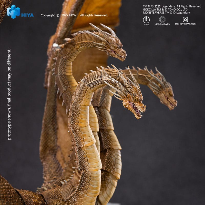 Hiya Toys Godzilla King of the Monsters 2019 King Ghidorah 2.0 Exquisite Basic Actionfigur